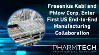 Fresenius Kabi and Phlow Corp. Collaboration | Created with Canva