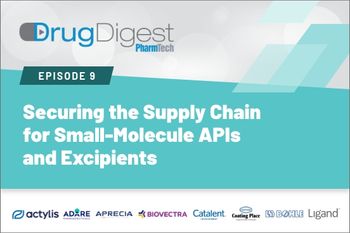 Securing the Supply Chain for Small-Molecule APIs and Excipients