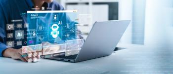 Ai Agent, intelligence artificial development concept for Automation System. Developer uses a laptop for Ai Training and machine learning dashboard. Technology smart robot and agentic workflows | Image Credit: © Deemerwha studio - stock.adobe.com