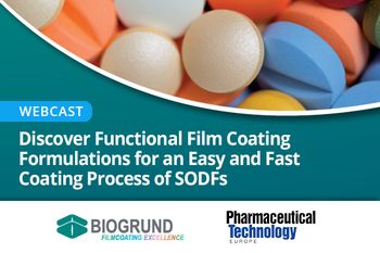 Discover Functional Film Coating Formulations for an Easy and Fast Coating Process of SODFs