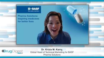 PharmTech March Drug Digest interview with Krizia Karry