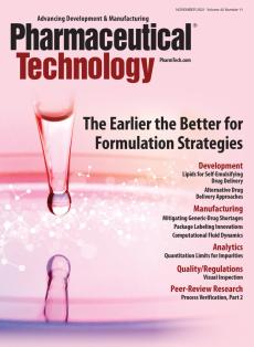 Pharmaceutical Technology, November 2021 Issue