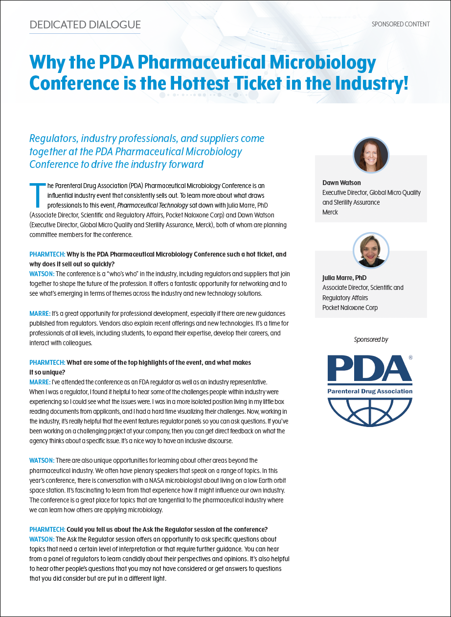 Why is the PDA Pharmaceutical Microbiology Conference the Hottest ...