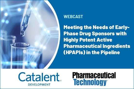 Meeting the Needs of Early-Phase Drug Sponsors with Highly Potent Active Pharmaceutical Ingredients (HPAPIs) in the Pipeline