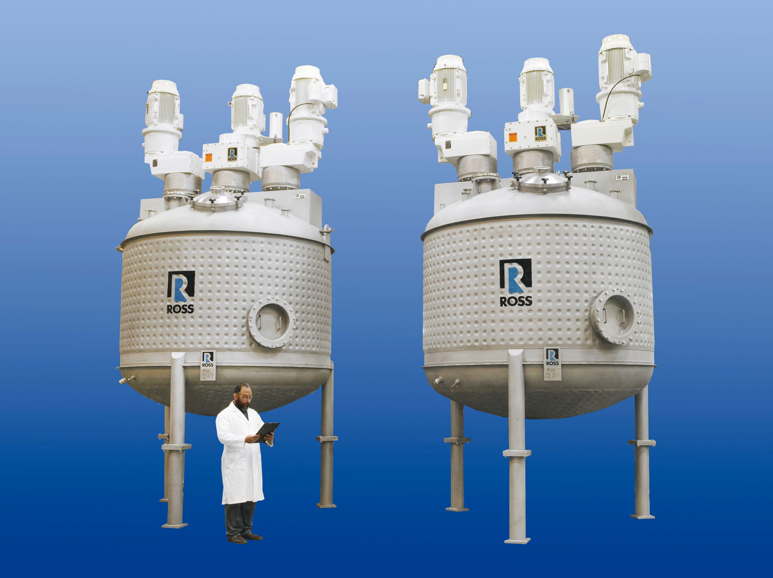 Sloop Mixer 3000-Gallon Multi-Shaft Mixers