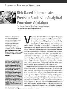 Risk-Based Intermediate Precision Studies for Analytical Procedure ...