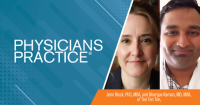 Jenn Block, Ph.D., MBA, and Bhargav Raman, M.D., MBA