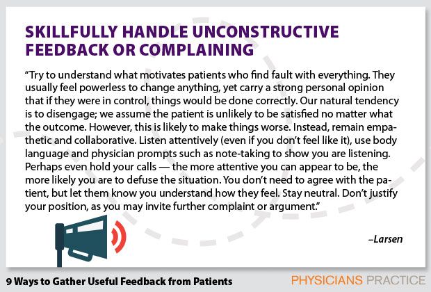 Skillfully Handle Unconstructive Feedback or Complaining
