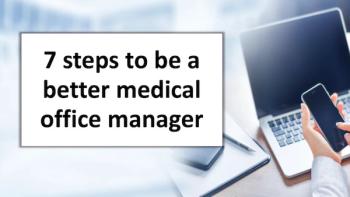 office manager background