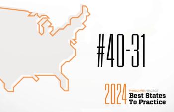 2024 Physicians Practice best states to practice: 40-31