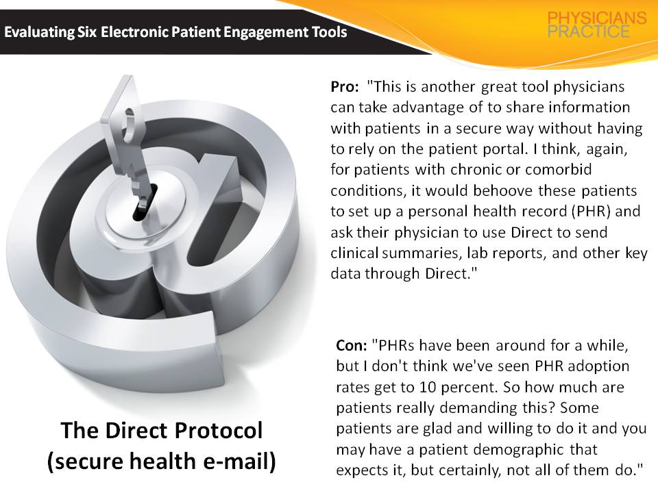 The Direct Protocol (secure health e-mail)