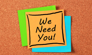 we need you