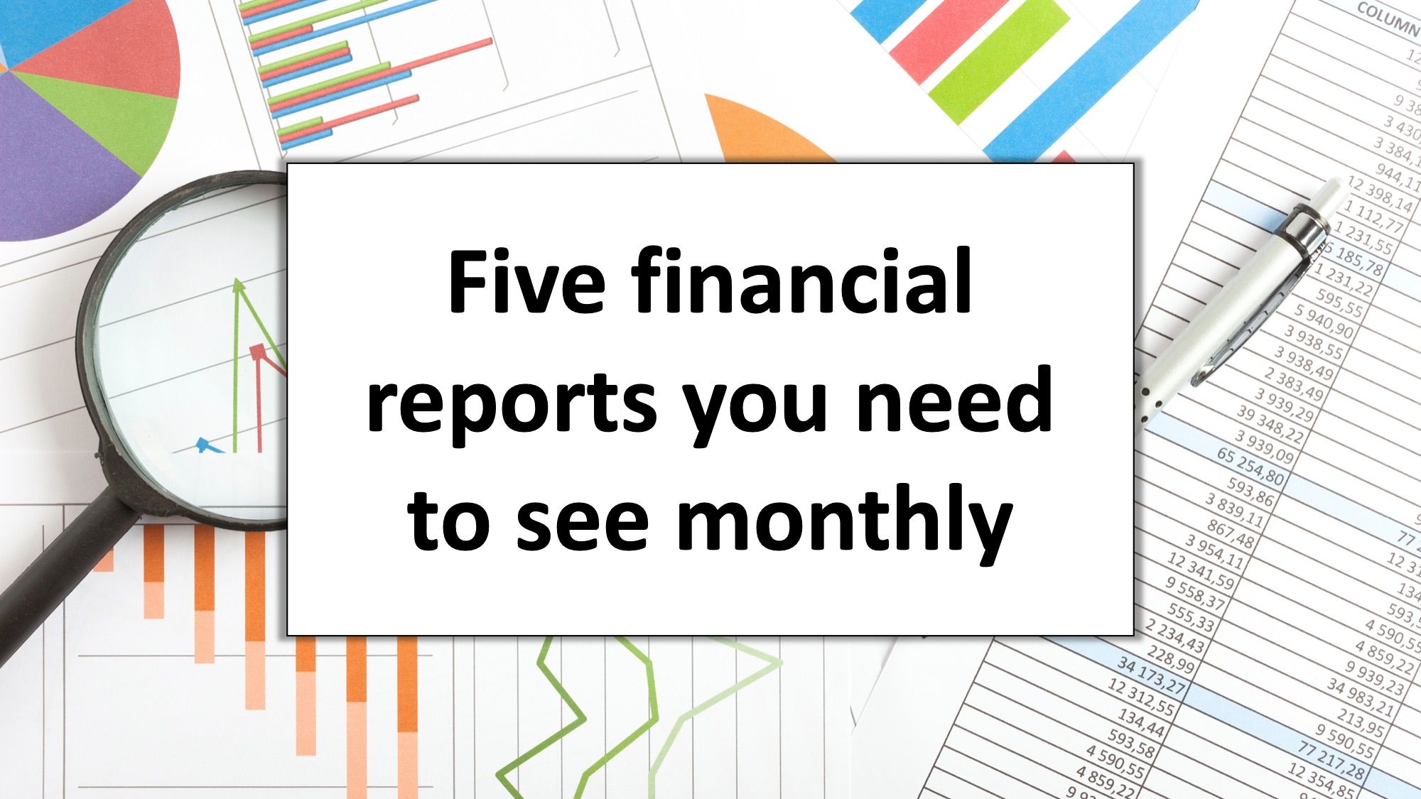 financial report backgrounds