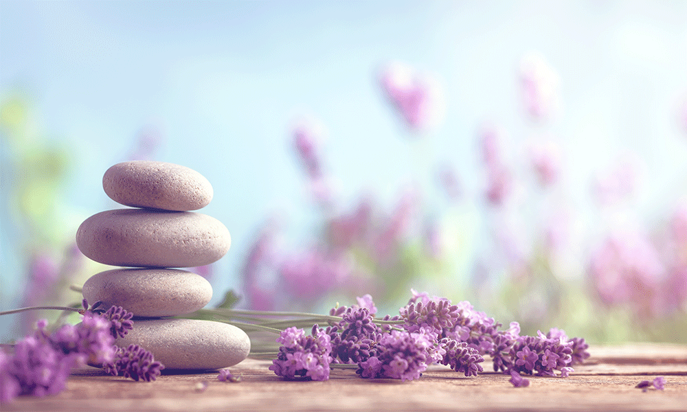 stones lavender 