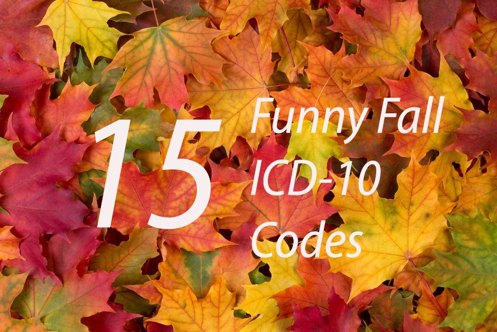 15 Funny Fall ICD-10 Codes