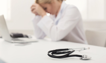 stressed doctor
