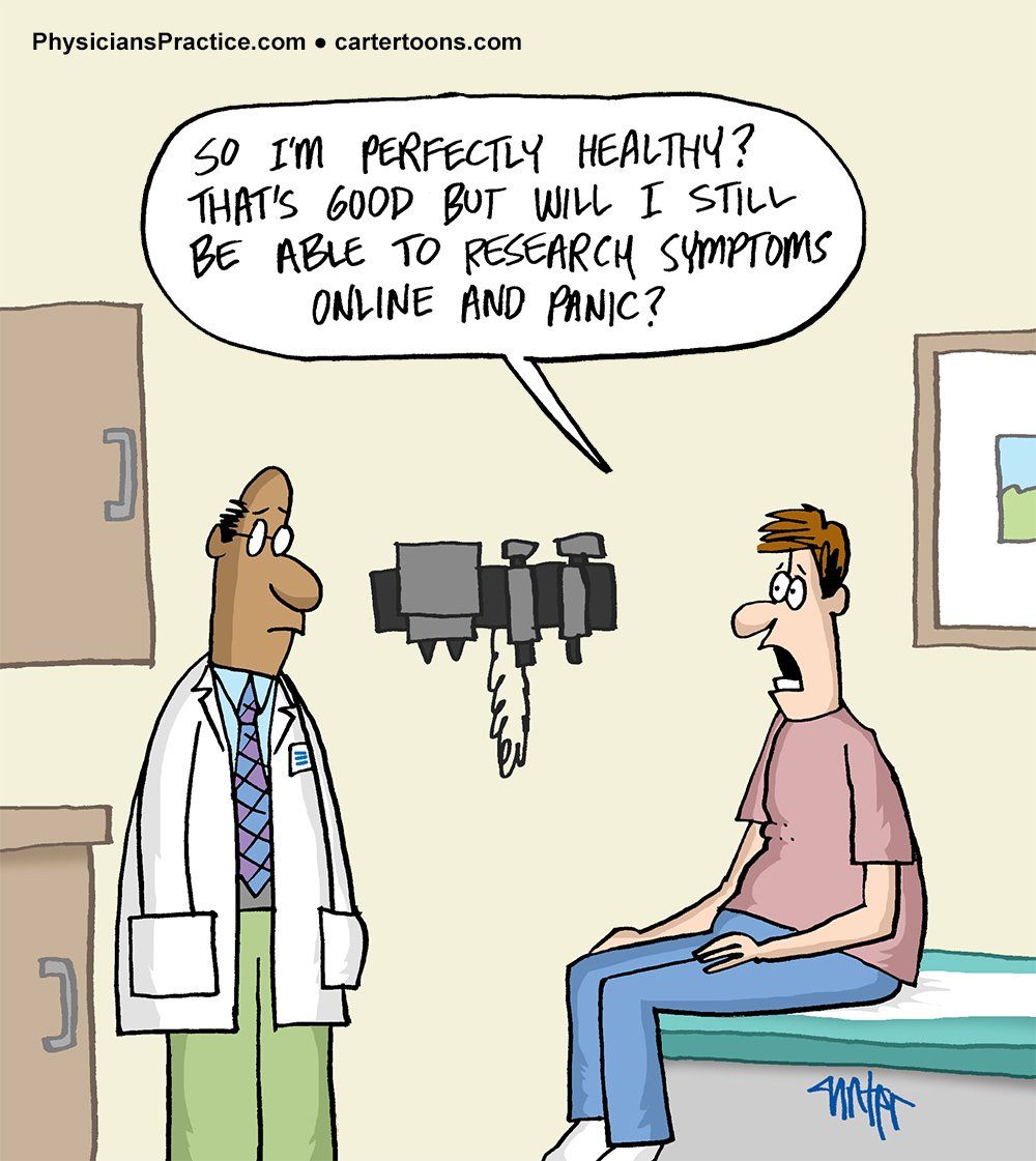 Beware of Patients Who Diagnose Online