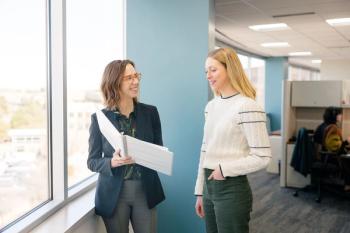 Dea Robinson, PhD, FACMPE, CPC, director of hospital medicine programs for CommonSpirit Health | © Abby Nicholas, MGMA