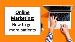 hands working on a computer