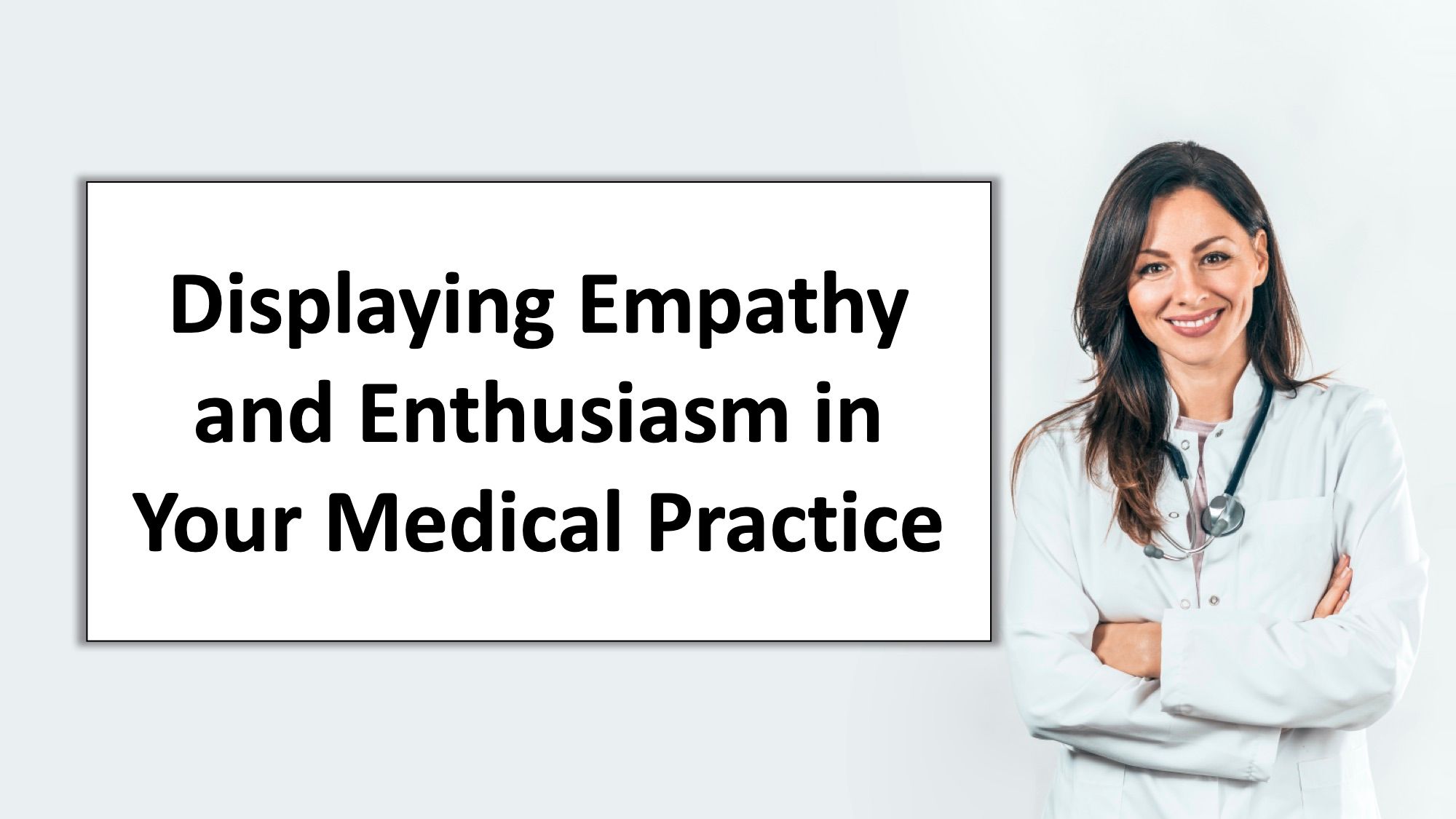 female doctor smiling