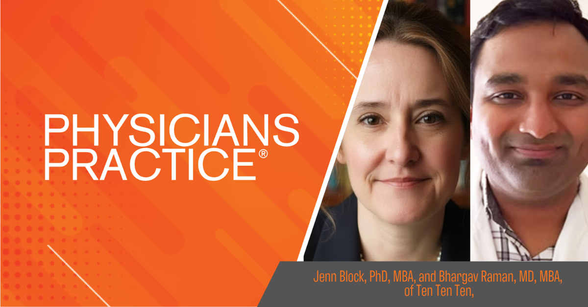 Jenn Block, PhD, MBA, and Bhargav Raman, MD, MBA
