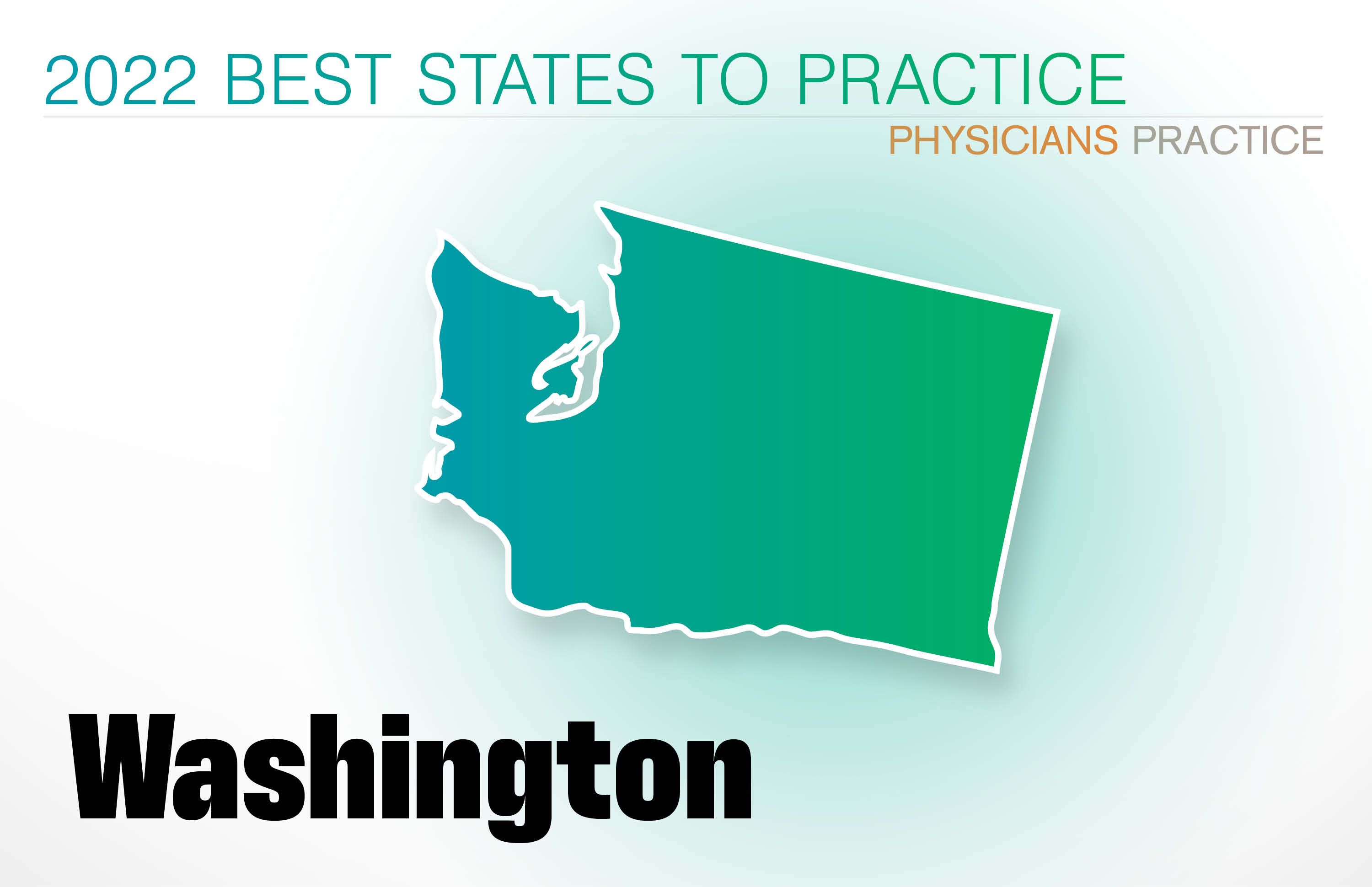 #33 Washington Rankings: Cost of living: 39 Physician density: 29 Amount of state business taxes collected: 15 Average malpractice insurance rates: 22 Quality of life: 40 GPCI: 30