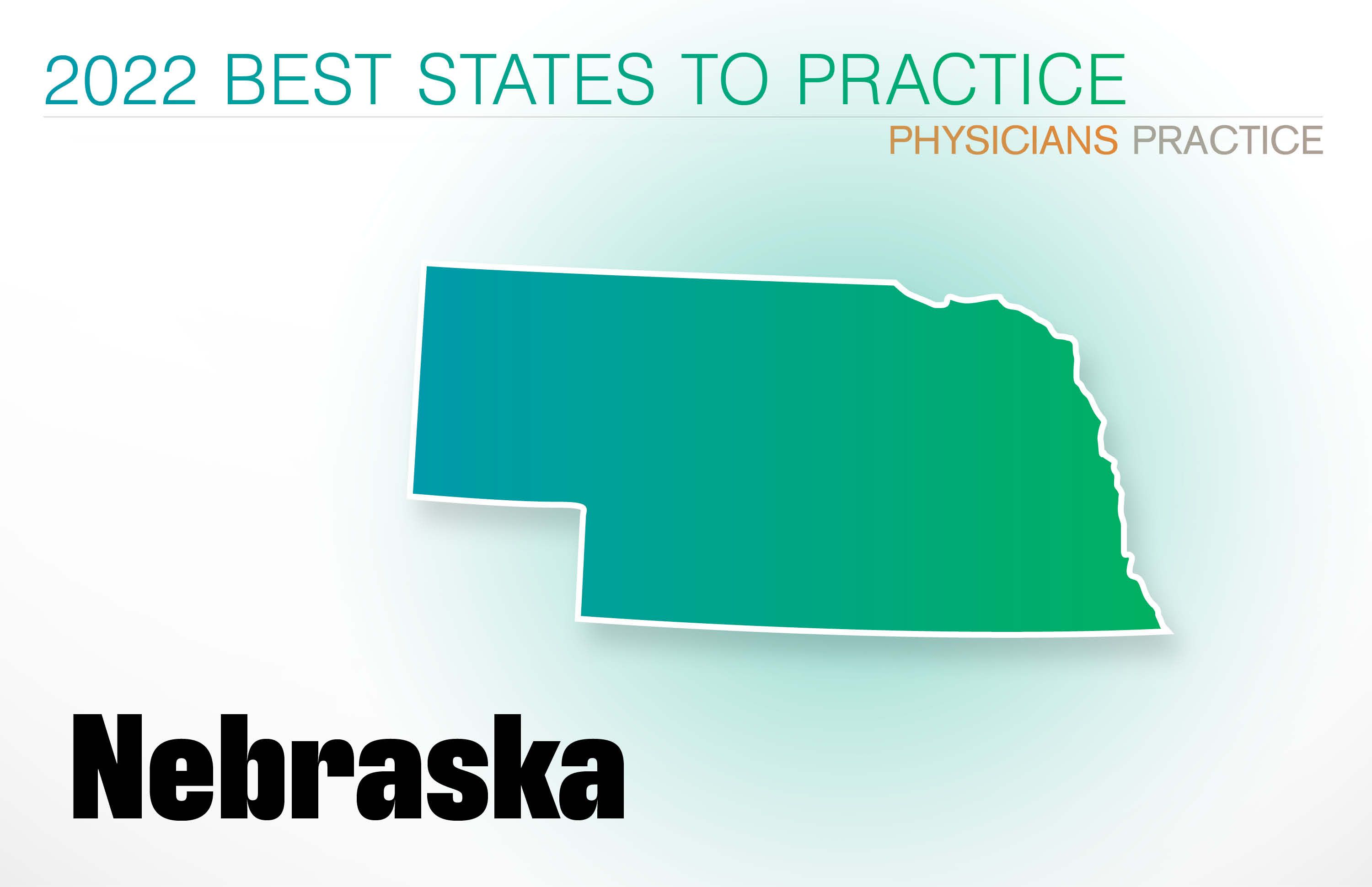 #15 Nebraska Rankings: Cost of living: 15 Physician density: 17 Amount of state business taxes collected: 35 Average malpractice insurance rates: 19 Quality of life: 32 GPCI: 1