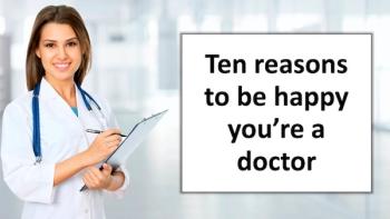 smiling doctor woman