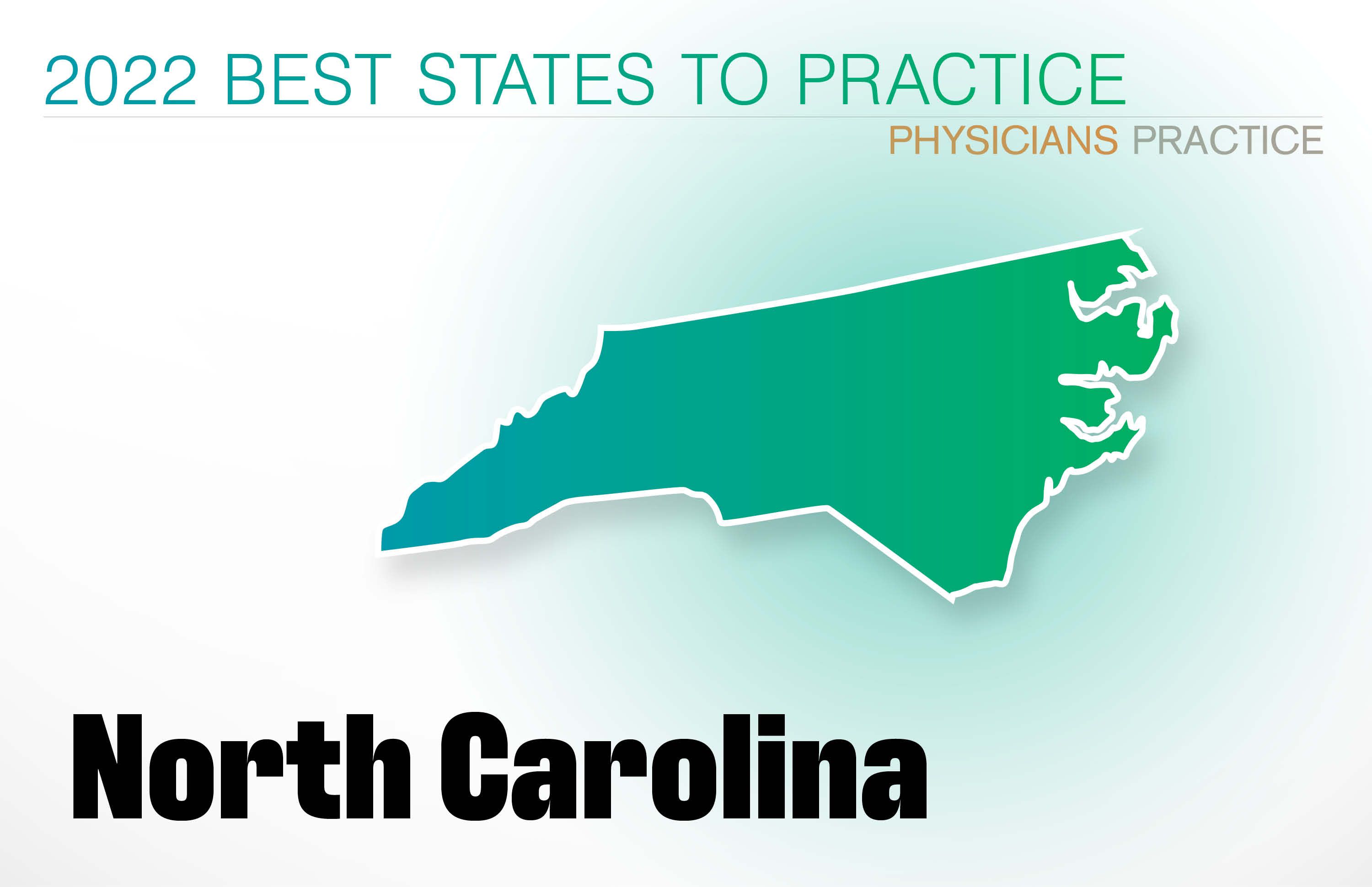 #12 North Carolina Rankings: Cost of living: 22 Physician density: 23 Amount of state business taxes collected: 11 Average malpractice insurance rates: 14 Quality of life: 18 GPCI: 21