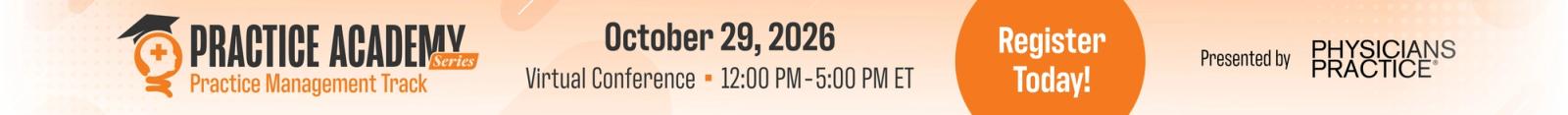 Practice Academy: Practice Management Track - Register Now
