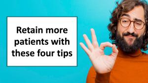 patient retention happy man