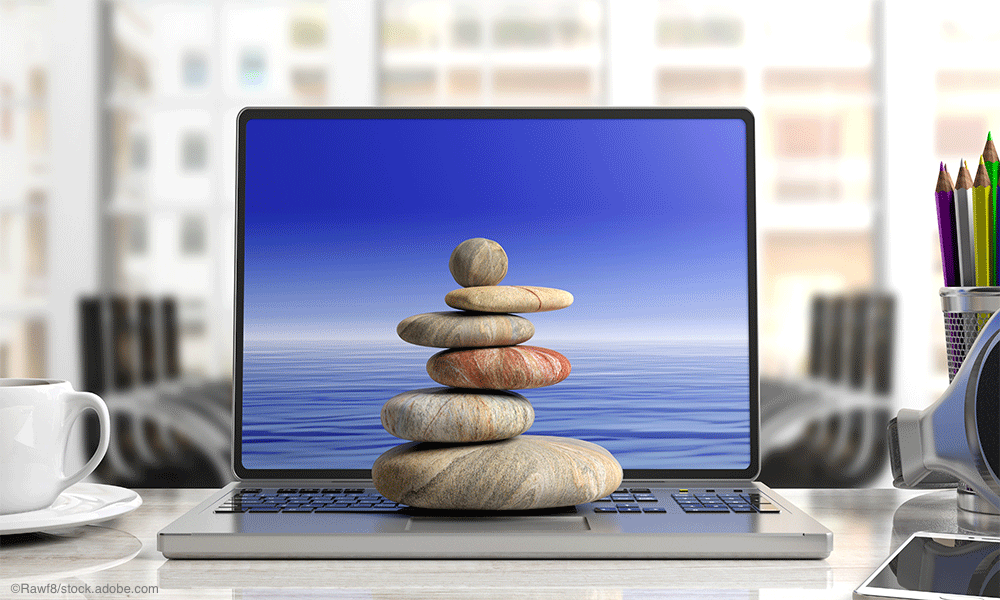 zen stones laptop