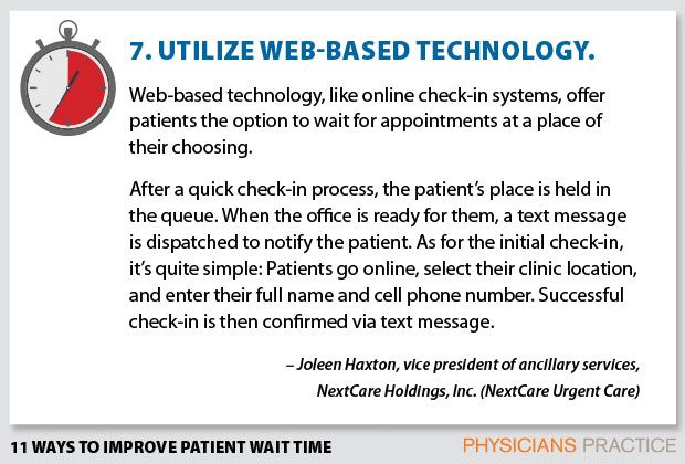 7. Utilize Web-based technology. 