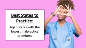 happy doctor making a heart