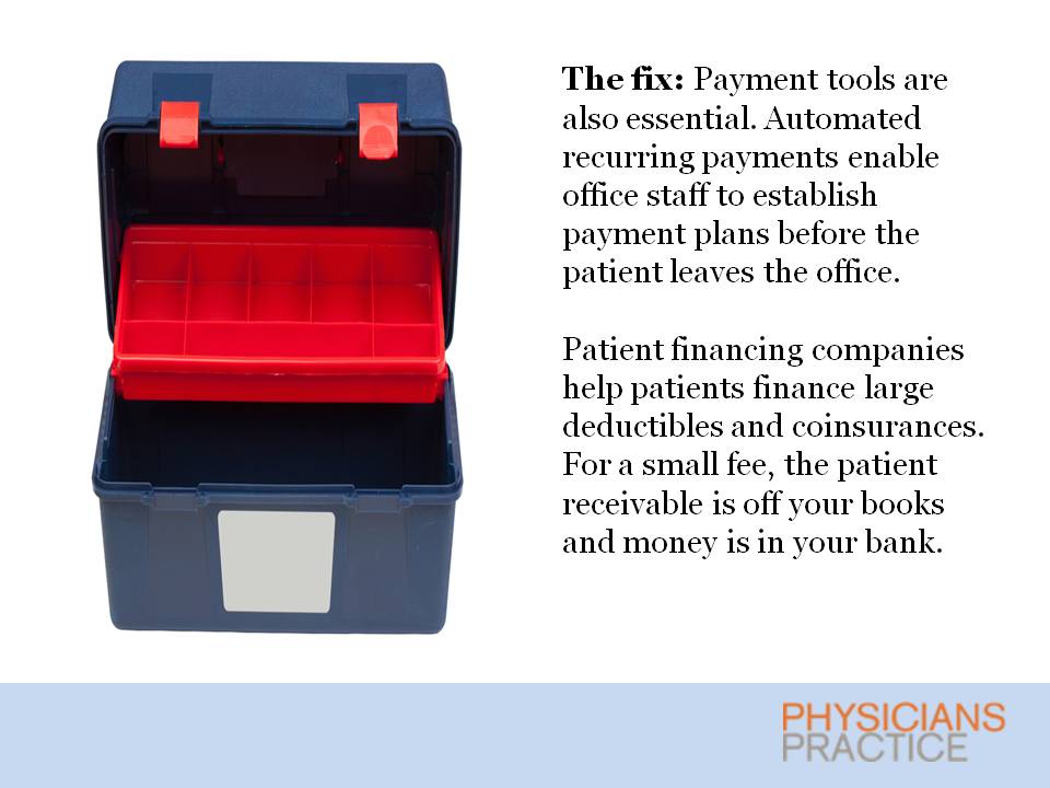 Five Reasons Your Staff Fails to Collect from Patients: The Fix