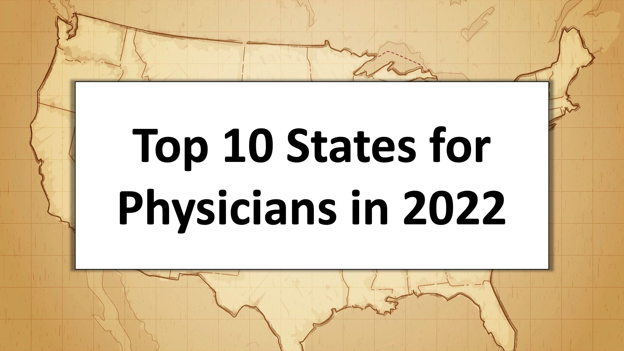Top 10 states to practice in
