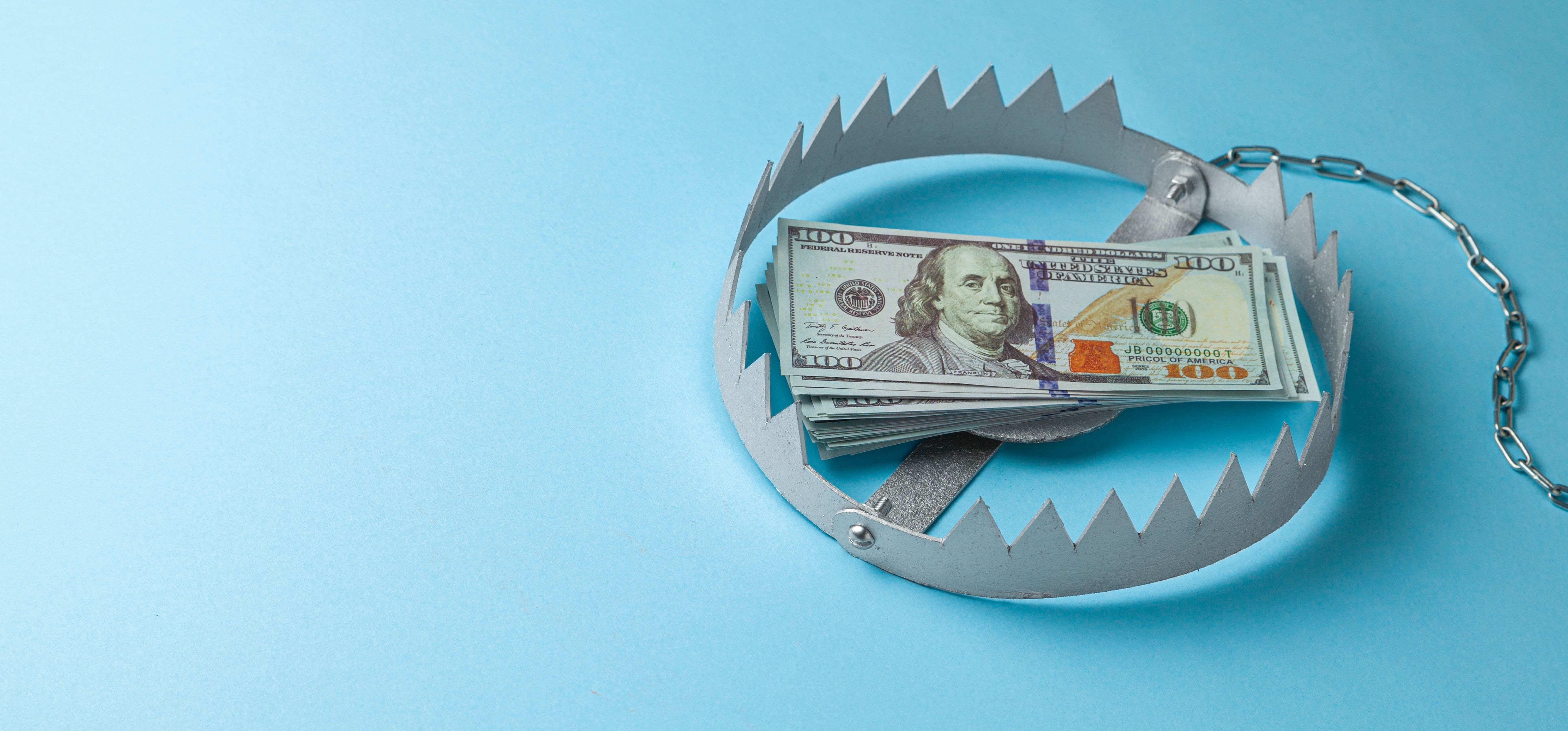 money bear trap | © adragan - stock.adobe.com