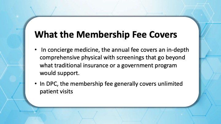 What the Membership Fee Covers