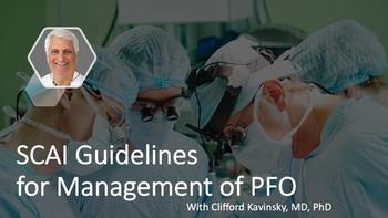 Q&A on SCAI's 2022 PFO Guidelines, with Clifford Kavinsky, MD, PhD