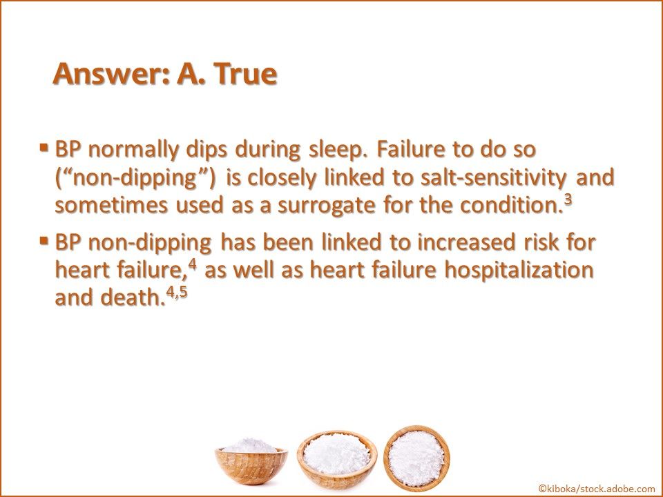 Salt senstivity of blood pressure