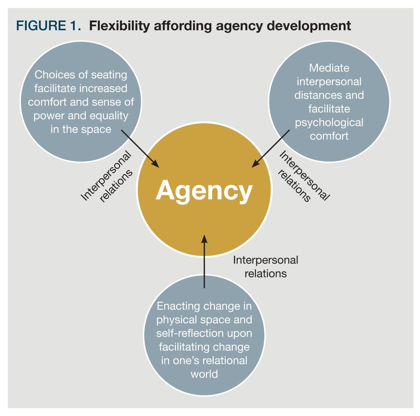 Flexibility affording agency development