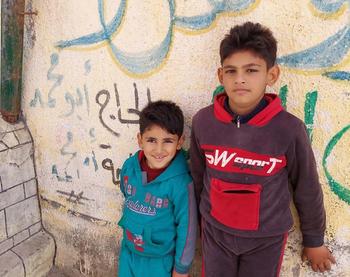Palestinian children
