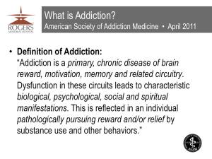 Q&A: Addiction Medicine