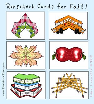 Psychiatry Comic: Fall Rorschach Test