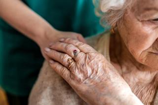 dying woman