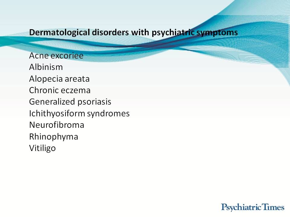 Classification of Psychodermatological Disorders