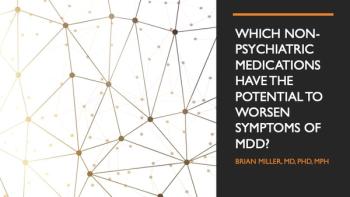 Researchers investigated associations between medications with potential depressive symptom adverse effects and the level of depressive symptoms in a large survey study. Here’s what they found.