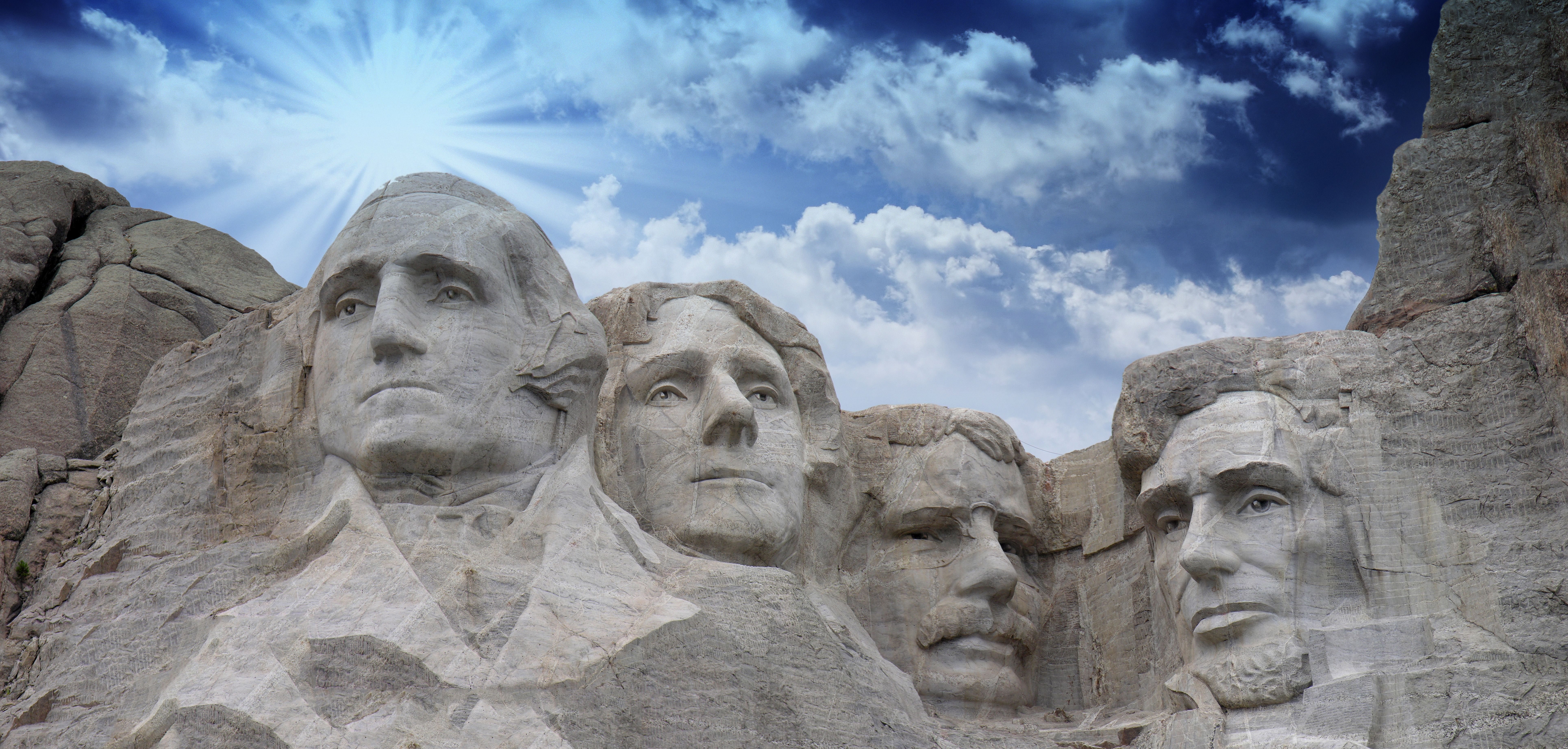 MT Rushmore, presidents