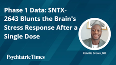 Phase 1 Data: SNTX-2643 Blunts the Brain's Stress Response After a Single Dose