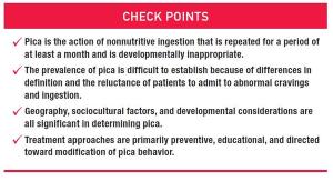 An Update on Pica: Prevalence, Contributing Causes, and Treatment